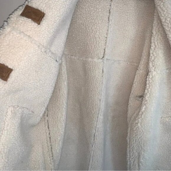 Wilfred Free Aritzia Ranch Jacket Faux Suede Sherpa M - Picture 13 of 13